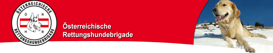 &Ouml;sterreichische Rettungshundebrigade - Werden Sie F&ouml;rdermitgliedern